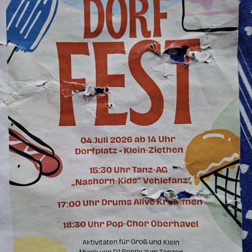 Dorffest am 4. Juli